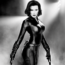 AI Generated Picture in Style of Black Widow