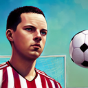 AI Generated Image in style of Comic Soccer Player