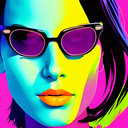 AI Generated Image in style of Electric Pop Art