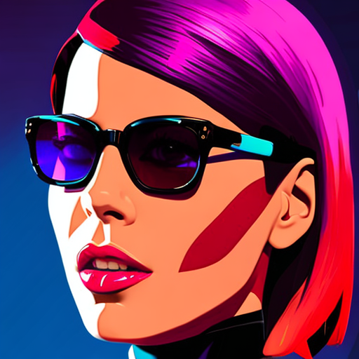 Sample of AI Generated Picture in style of Electric Pop Art