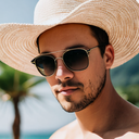 AI Generated Image in style of Beach Bum