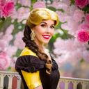 AI Generated Picture in Style of Princess Belle