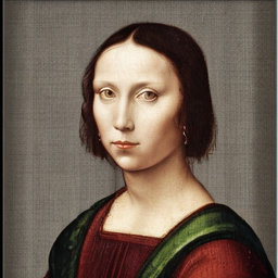 Sample of AI Generated Picture in style of Portrait in the style of Leonardo Da Vinci