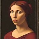 AI Generated Image in style of Portrait in the style of Raphael