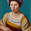 AI Generated Picture in Style of Portrait in the style of Artemisia Gentileschi